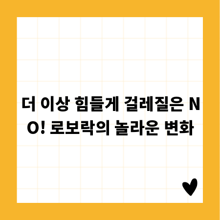 더 이상 힘들게 걸레질은 NO! 로보락의 놀라운 변화